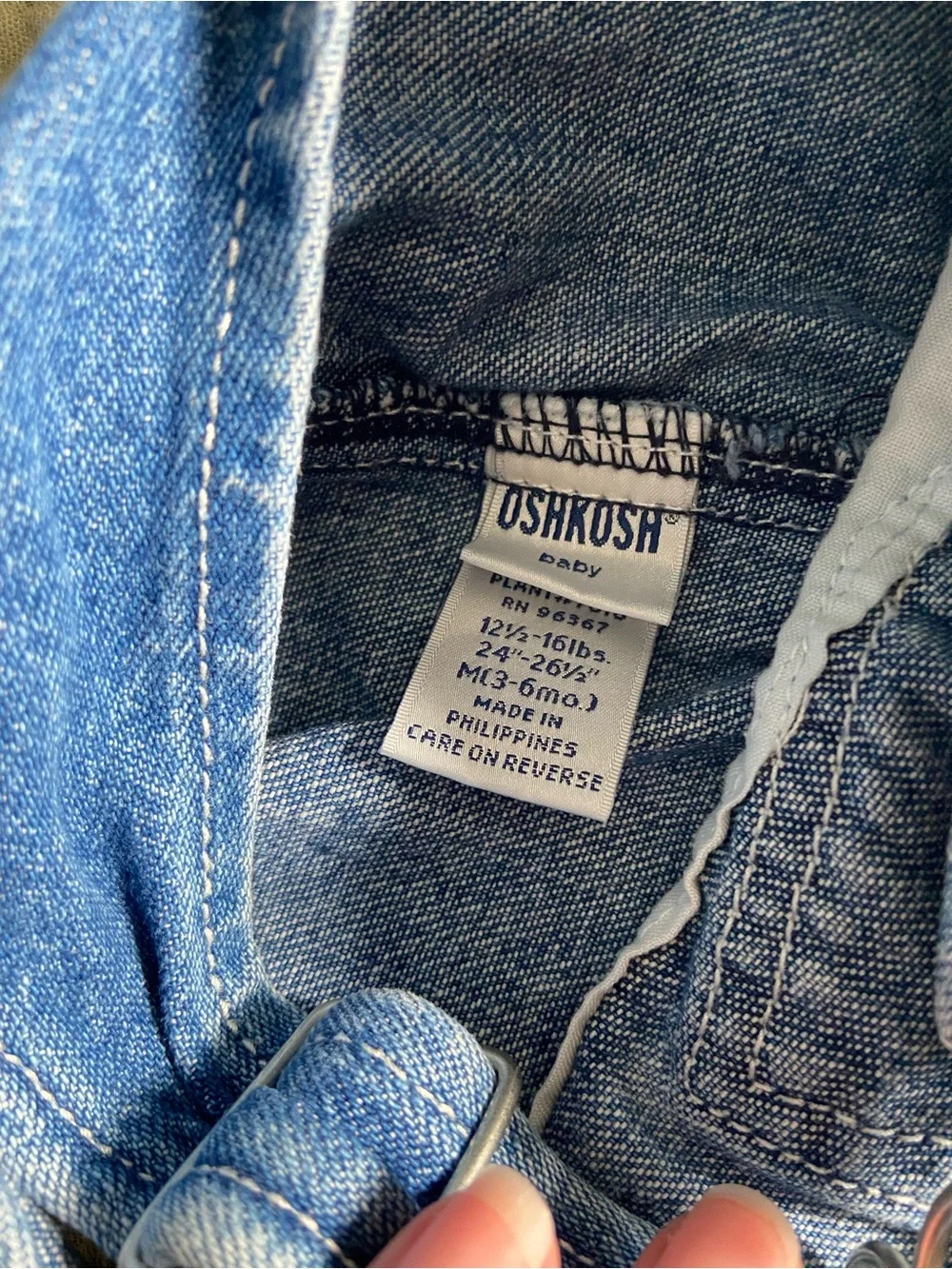 OshKosh B'gosh Blue Denim Overalls